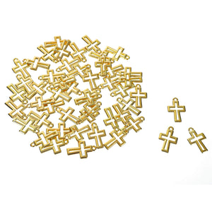 Art.1026 Dije Cruz De Metal 16mm 50pz
