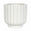 Fantasías Miguel Art.10906 Base Cerámica Redonda Mediana 12x12cm 1pz Blanco