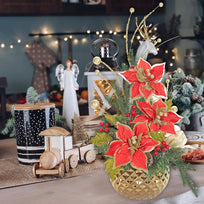 Art.1148 Vara De Follaje Diamantado 85cm 1pz