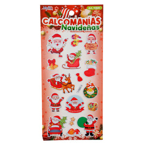 Art.11501 Calcomanía Navideña 18x10cm 1 planilla