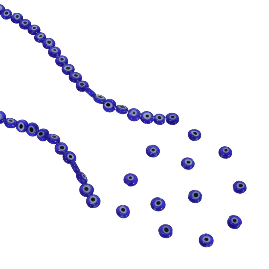 Art.11606 Cuenta Ojo Turco 2x6mm Hilo 35cm (aprox 65pz)