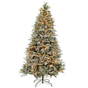 Art.11732 Pino Nevado Con Luces 210cm 1pz