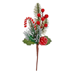 Art.11803 Pick Navidad Caramelo/Dulce 27cm 1pz