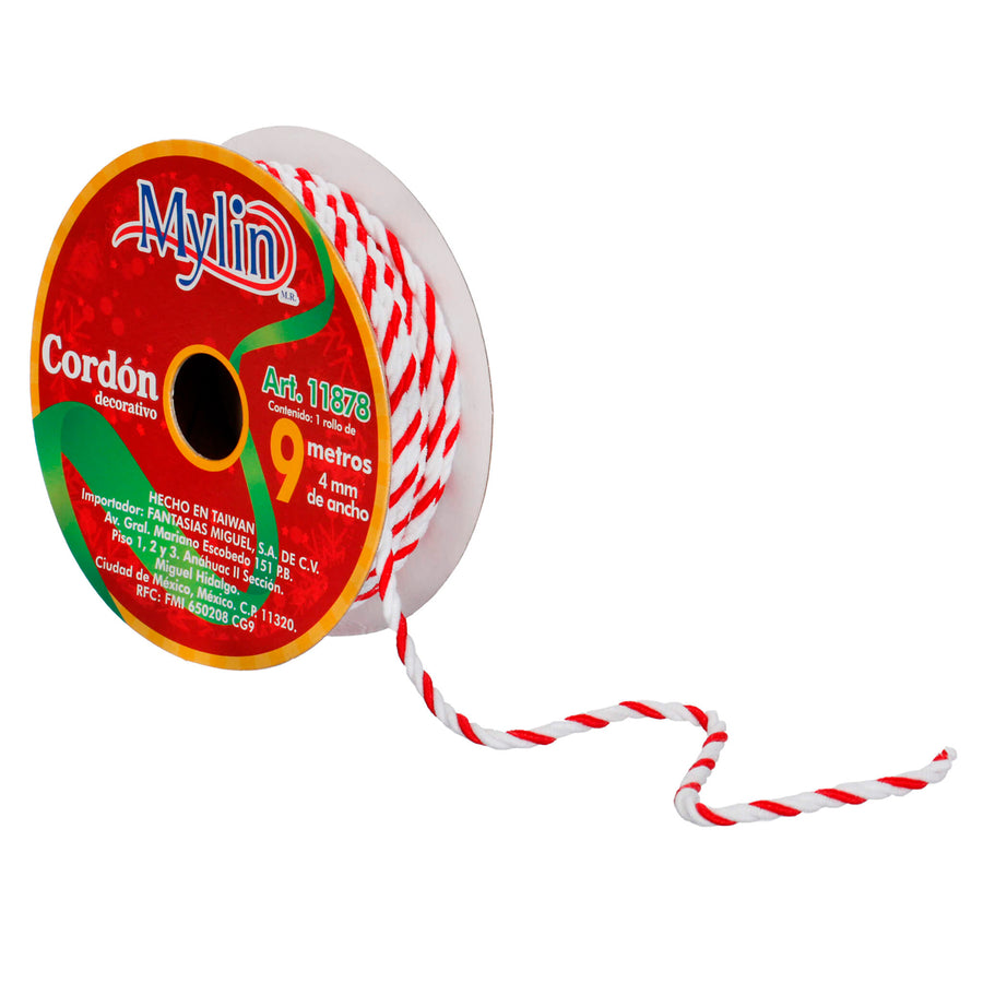Art.11878 Cordón Caramelo 4mm 10m