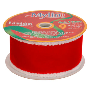 Art.11884 Listón Borde Nieve 6.4cm 9m