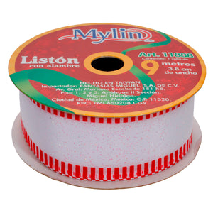 Art.11888 Listón Borde Lineas 3.8cm 9m