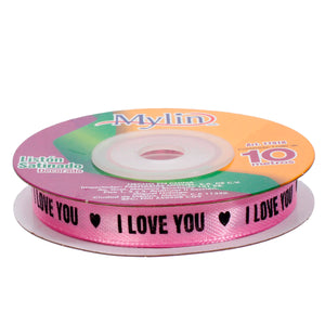 Art.11918 Listón Satín Love You 10mm 10m