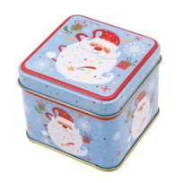 Art.11935 Caja Metal Navideña 65x75x75mm 1pz