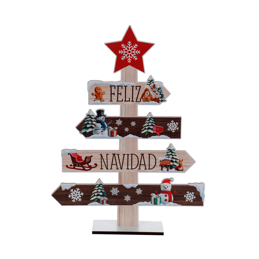 Art.12211 Árbol De Navidad 30x22x5cm 1pz