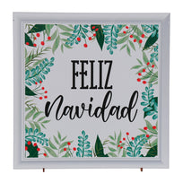 Art.12229 Cuadro Navidad 25x25x4.5cm 1pz