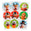 Fantasías Miguel Art.12395 Calcomanía Personajes Navidad 4.5cm 12pz Multi-Color