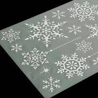 Art.151 Calcomanía Copo De Nieve Mediano 1 Planilla