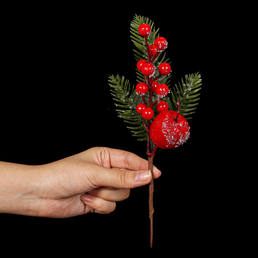 Art.1526 Pick Nevado Manzana/Cerezas 23cm 1pz