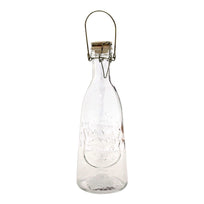 Art.2956 Botella Con Tapon Grabada aprox 1,100ml