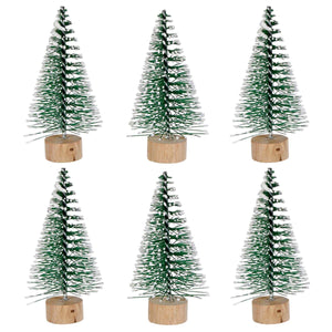 Art.3794 Mini Pino Con Base 6x3cm 6pz