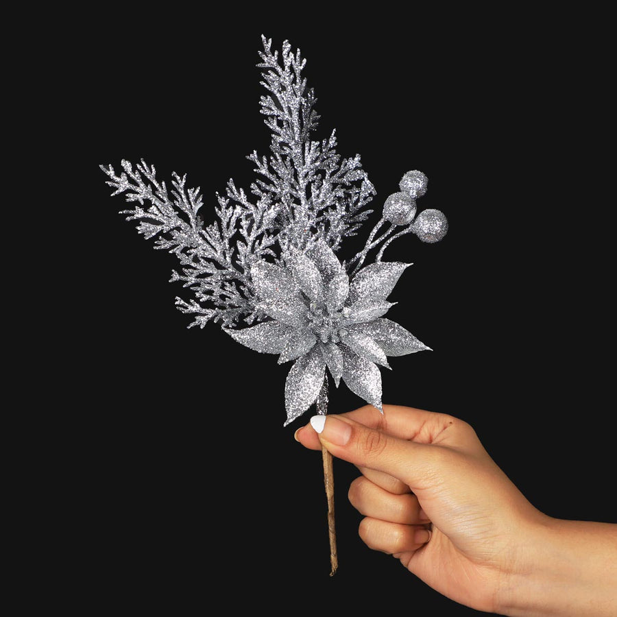 Art.3956 Pick Diamantado Follaje 28cm 1pz