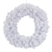 Art.3994 Corona De Pino Blanca 51cm 1pz