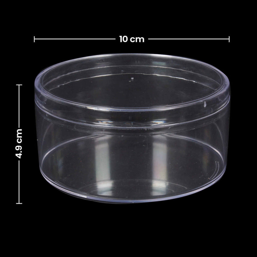 Art.4135 Caja Redonda De Acrílico 10cm 1pz