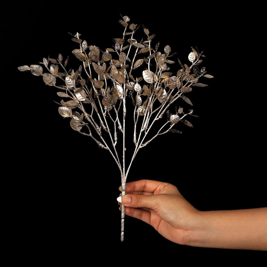 Art.4727 Ramo Hojas Metálicas 33cm 1pz