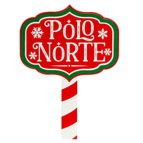 Art.5252 Letrero Polo Norte Color
