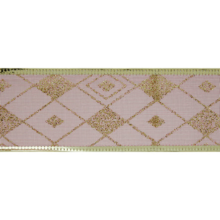 Art.5435 Listón Organza Rombos