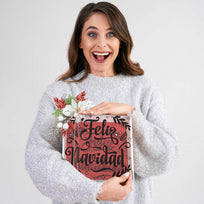 Art.5642 Pick Diamantado Follaje 23cm 1pz