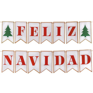 Art.5855 Banderín Feliz Navidad x14