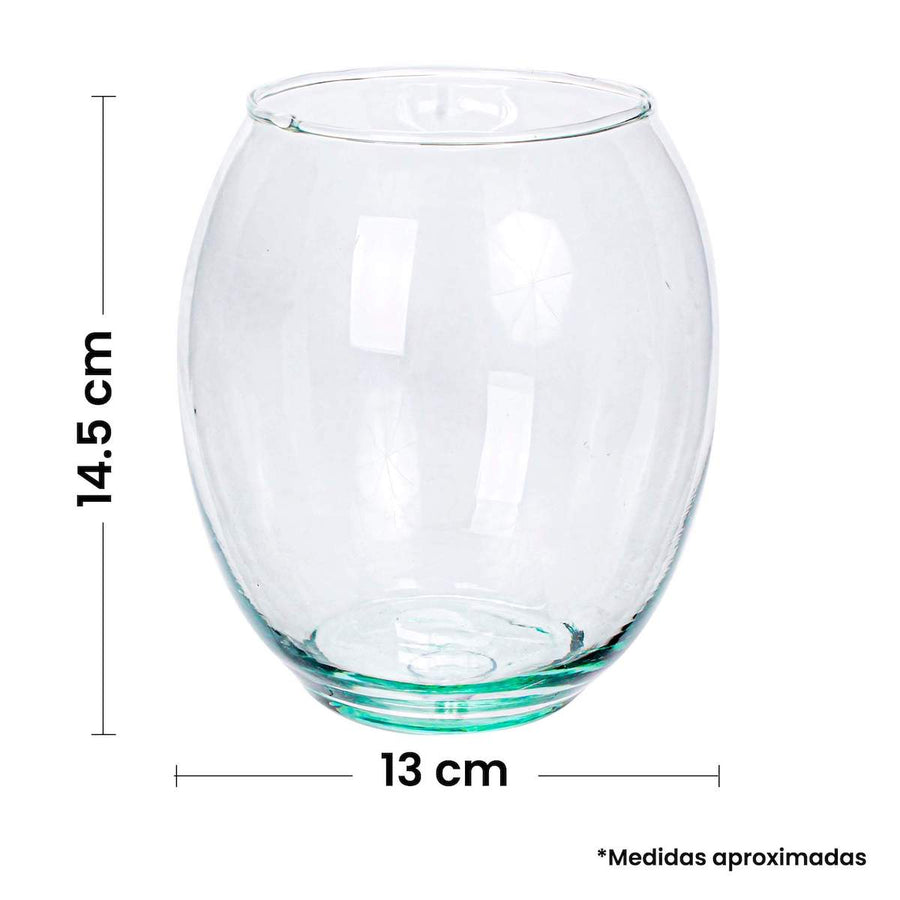 Art.6267 Pecera Ovalada 14.5x13cm (Aprox) 1pz