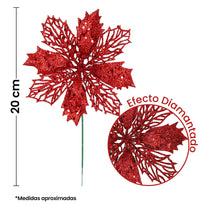 Art.6828 Pick Nochebuena 20cm 1pz