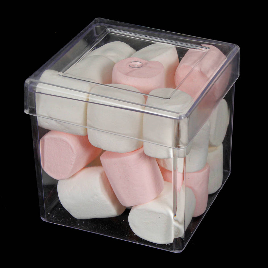 Art.7025 Caja Plástico Cubo 10x10cm 1pz