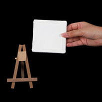 Art.7468 Lienzo Para Pintar Con Atril 13x10cm 1pz