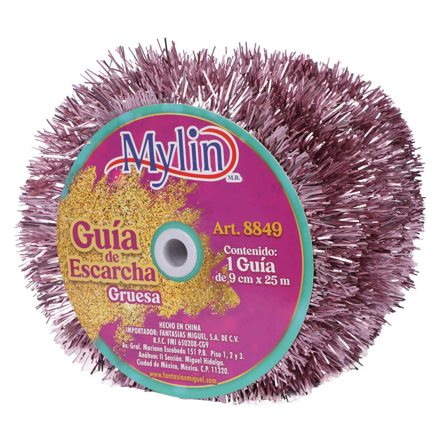 Art.8849 Escarcha Mate Carrete 9cm 25m