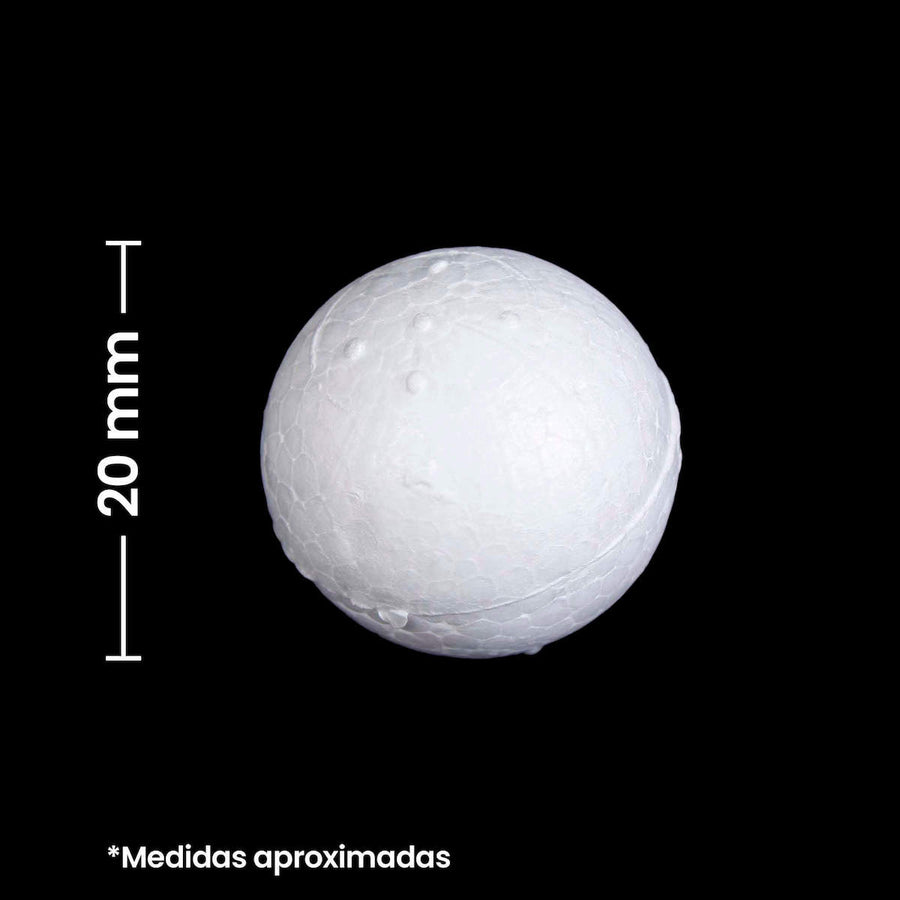 Art.9125 Unicel Esfera 20mm 50pz