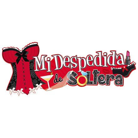 Art.9229 Letrero Despedida Negligee