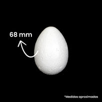 Art.9286 Unicel Huevo 68mm 1pz