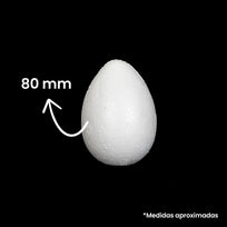 Art.9287 Unicel Huevo 80mm 1pz