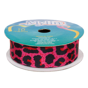 Art.10593 Listón Popotillo Leopardo