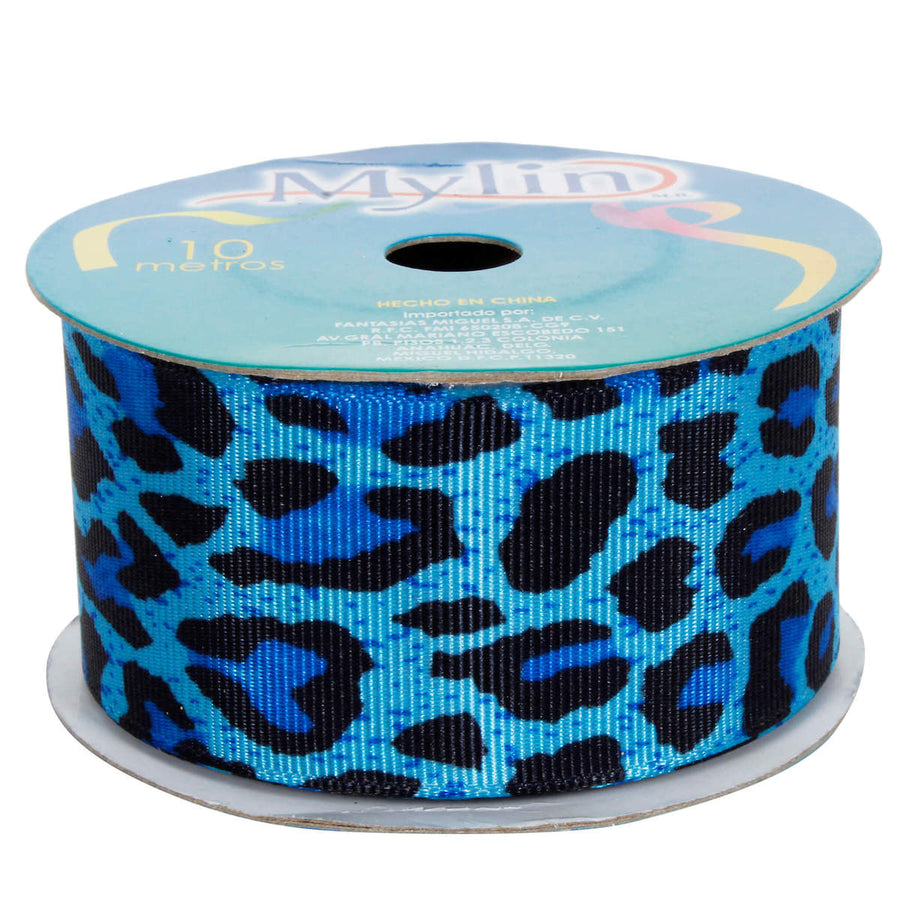 Art.10594 Listón Popotillo Leopardo
