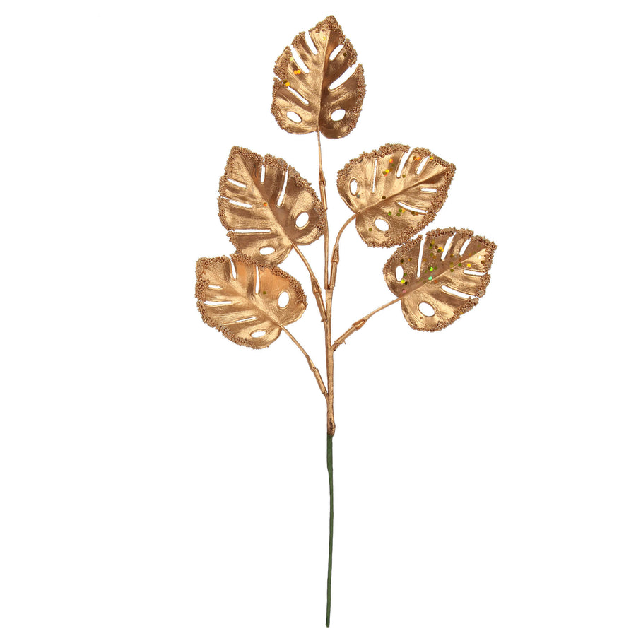 Art.1141 Vara Hojas Navideñas 45cm