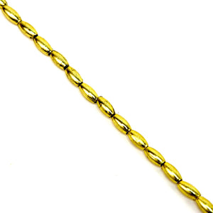 Art.2467 Perla Oval Color Oro