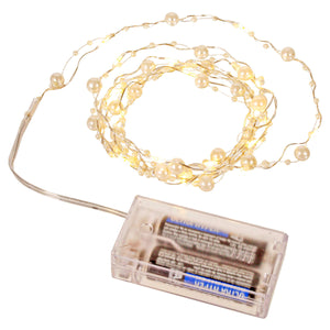 Art.2615 Serie De 20 Leds 2m, C/Perlas