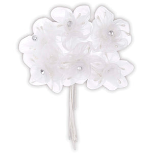 Art.2738 Ramito Flores Con Piedra X6 Flores