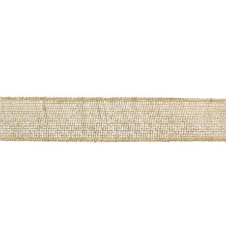 Art.3284 Listón Con Alambre Yute/Metálico