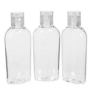 Art.4636 Bote Oval Liso Plástico 60ml