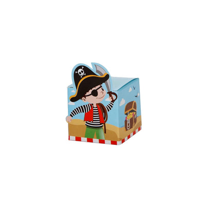 Fantasías Miguel Art.4906 Caja Cubo Pirata 7.5x5.3x5cm 4pz