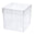 Fantasías Miguel Art.7025 Caja Plástico Cubo 10x10cm 1pz Transparente