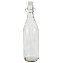 Art.9608 Botella Cristal Con Tapón Clip 1,000ml