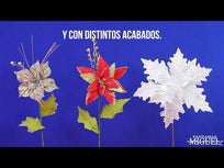 Art.6706 Ramo Nochebuenas x3 36cm 1pz