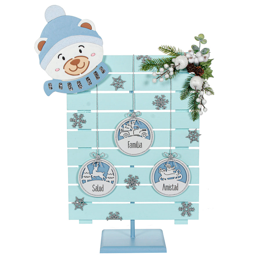 Art.1526 Pick Nevado Manzana/Cerezas 23cm 1pz