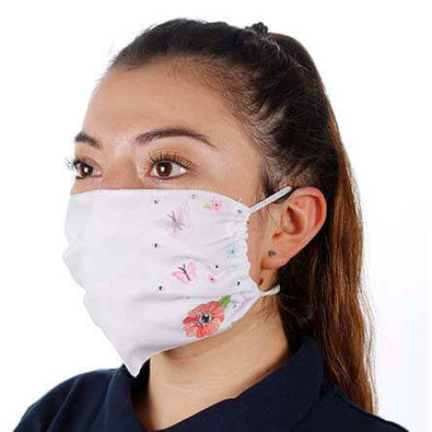 Fantasías Miguel Clave:AX228 Cubre Bocas Mariposa